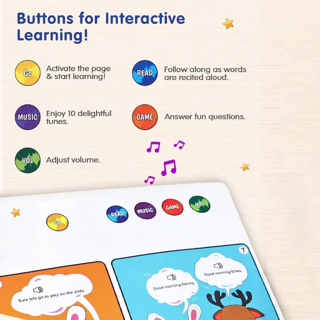 Play & Learn Interactive Sound Book