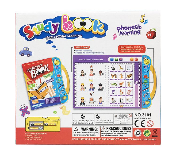 WizKids Early Learning Study Book (With Sound)