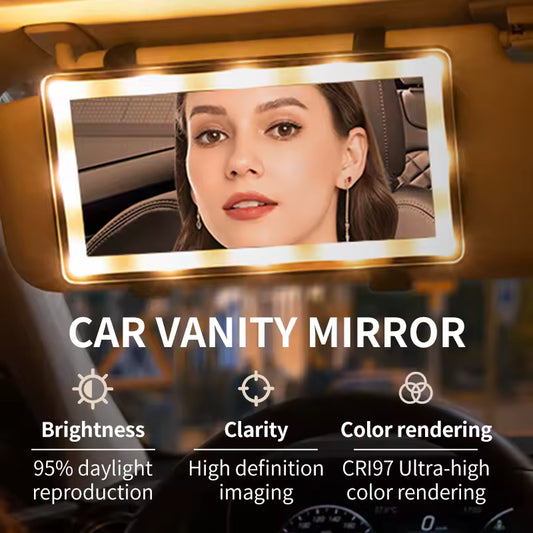Smart Touch Ultra-Clear Car Vanity Mirror