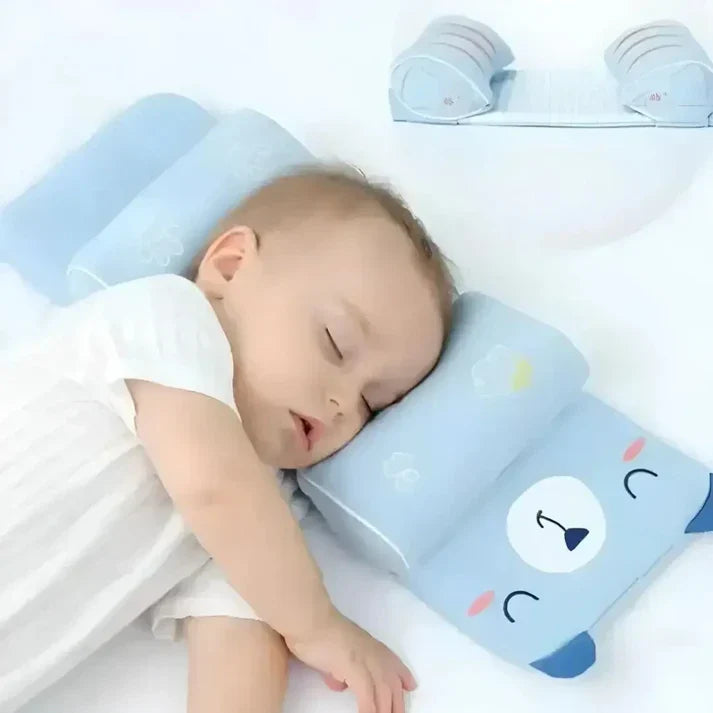 OrthoCloud™ Infant Pillow – Orthopedic support with soft comfort.