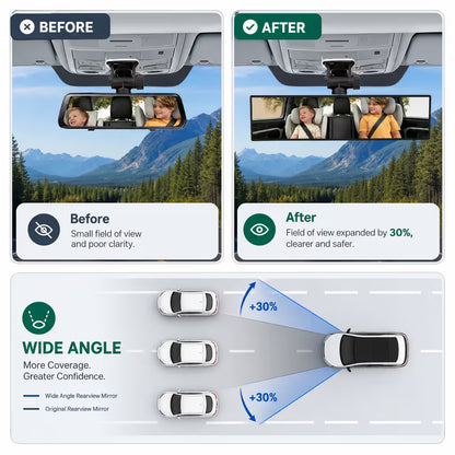 ClearSight™ Wide Angle Convex Interior Rearview Mirror