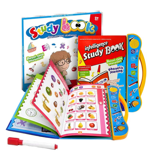 WizKids Early Learning Study Book (With Sound)